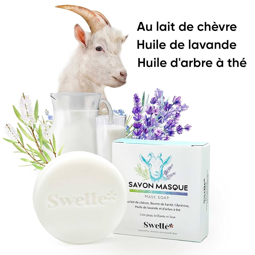 GOAT MILK SOAP MASK / KEÇİ SÜTLÜ MASKELİ SABUN