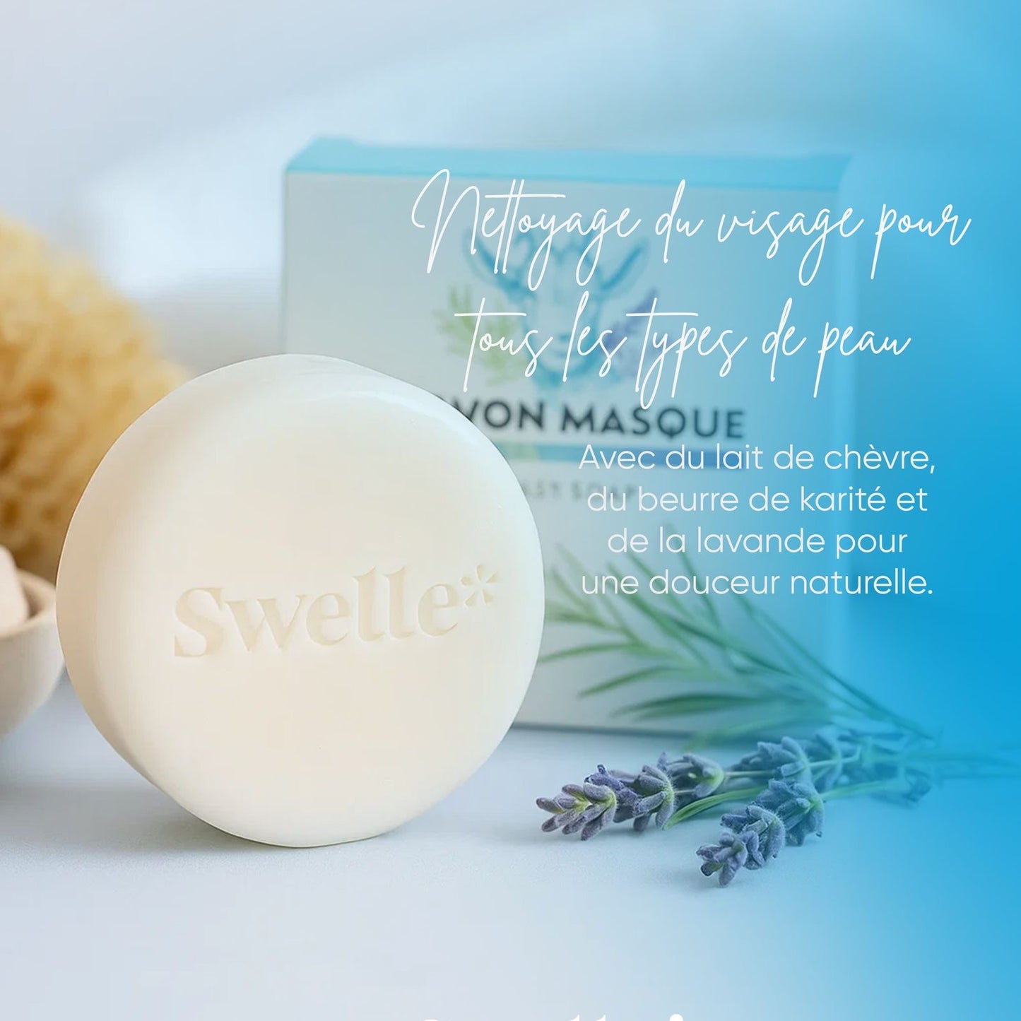 GOAT MILK SOAP MASK / KEÇİ SÜTLÜ MASKELİ SABUN